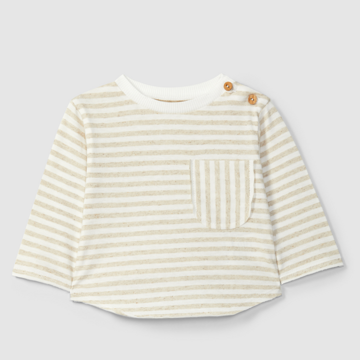 Snug Striped LS Shirt/Pant SET