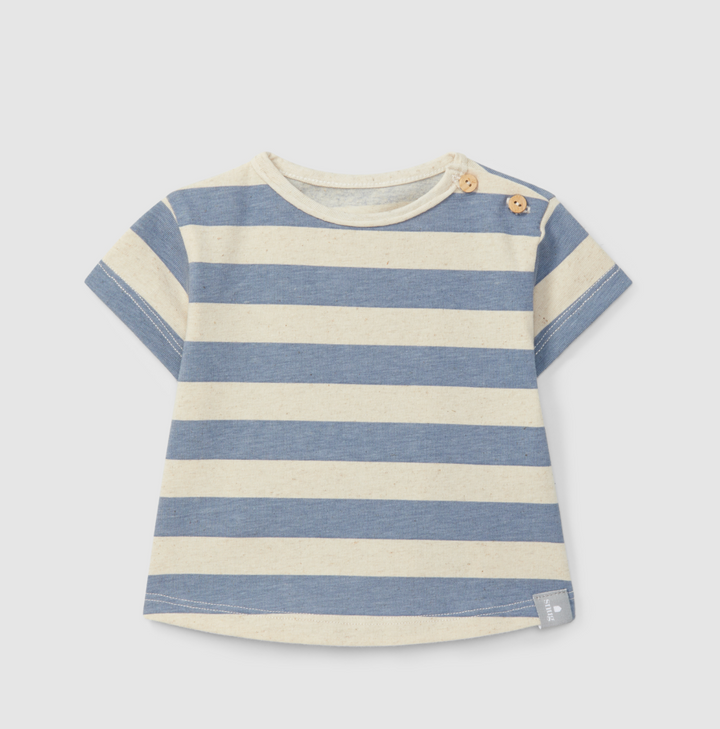 Snug Striped SS Tee/Pant SET