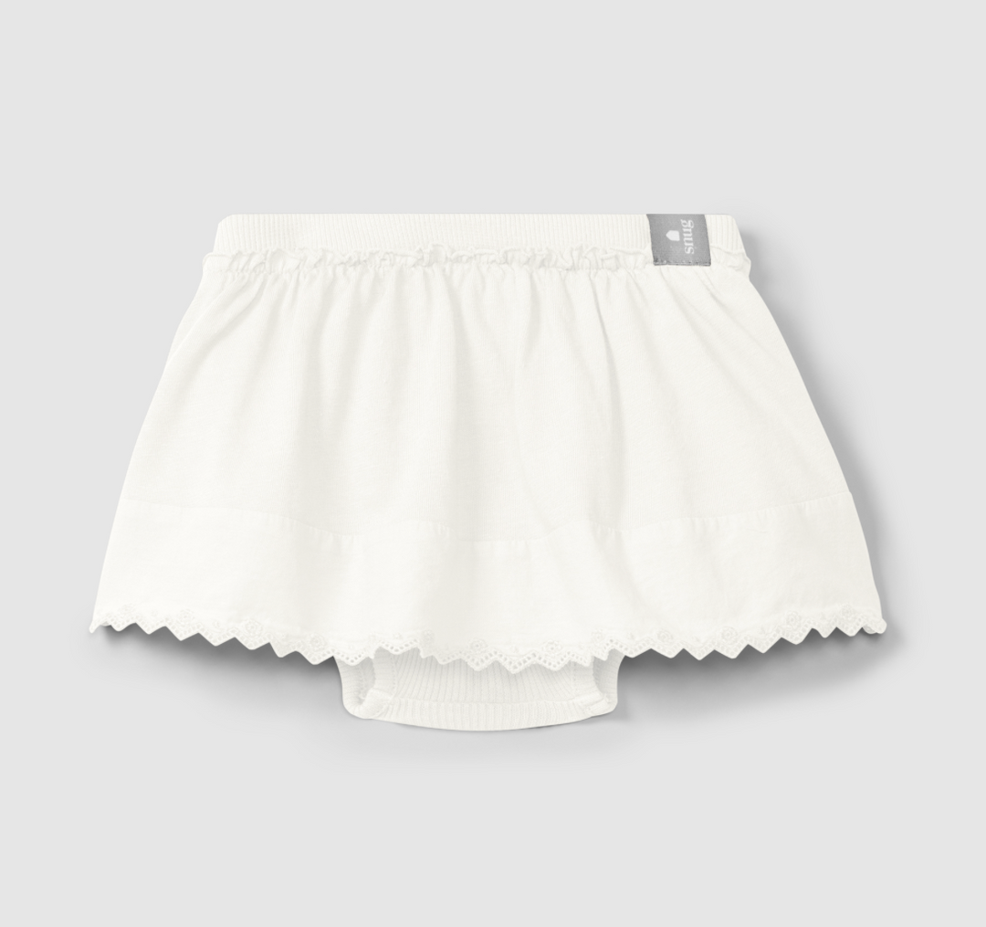 Snug Eyelet Trim Skort/Sleeveless Top SET