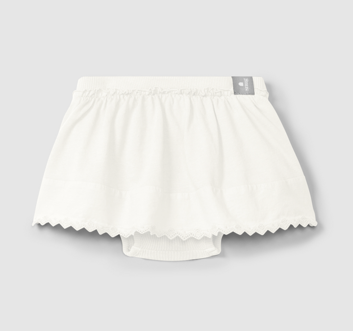 Snug Eyelet Trim Skort/Sleeveless Top SET