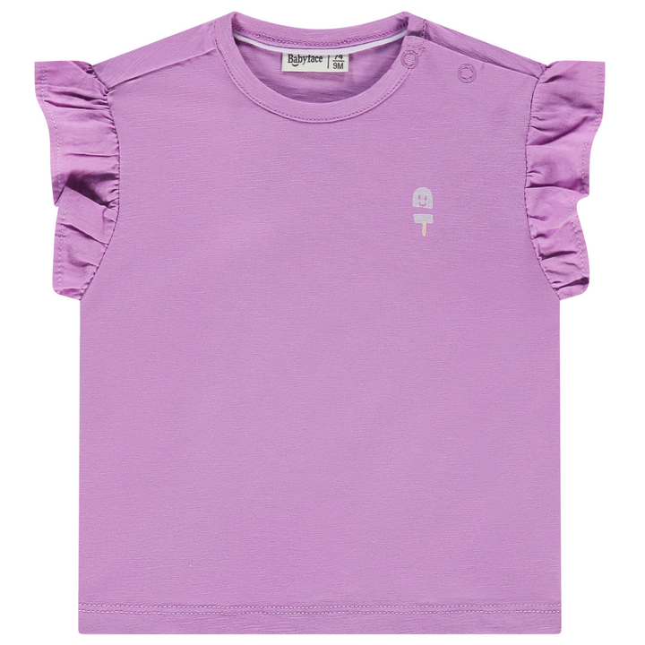 BabyFace Baby Girls Ice Cream Ruffle Tee/Short SET