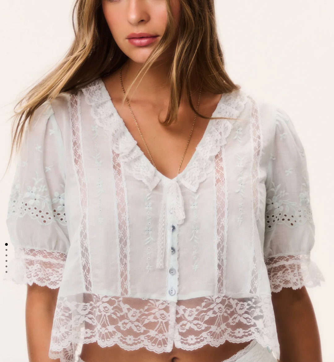 Love Shack Fancy Maurelle Top