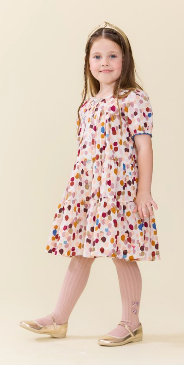Pink Chicken Elizbeth Dress - Autumn Spots