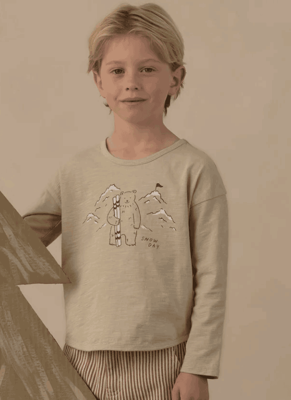 Rylee + Cru Snow Day LS Tee Skipper & Scout 