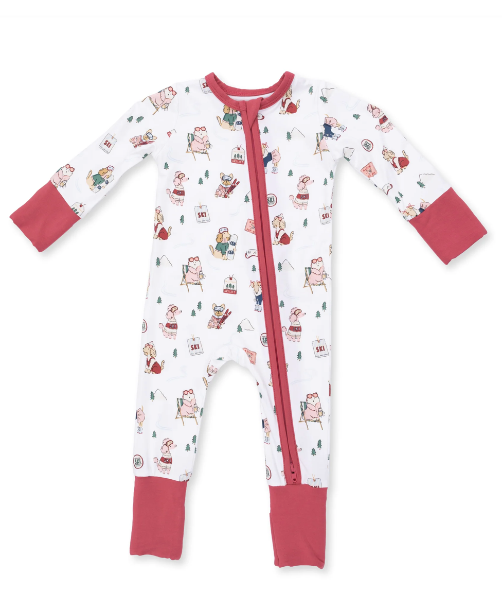 Angel Dear Winter Sports Dogs Convertible Romper