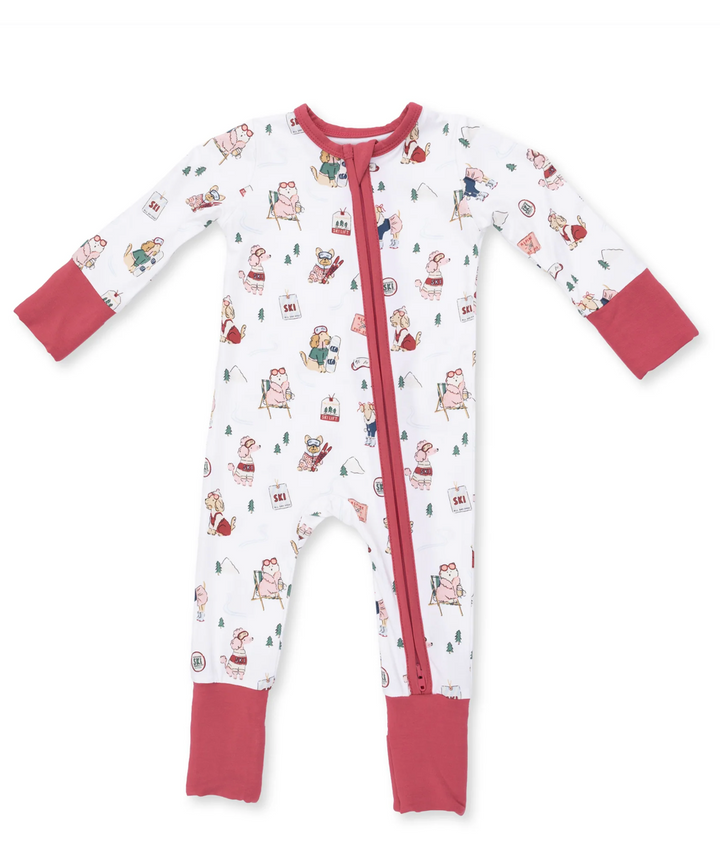 Angel Dear Winter Sports Dogs Convertible Romper
