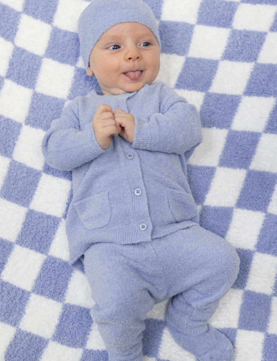 Angel Dear Chenille Cardigan 4PC Set