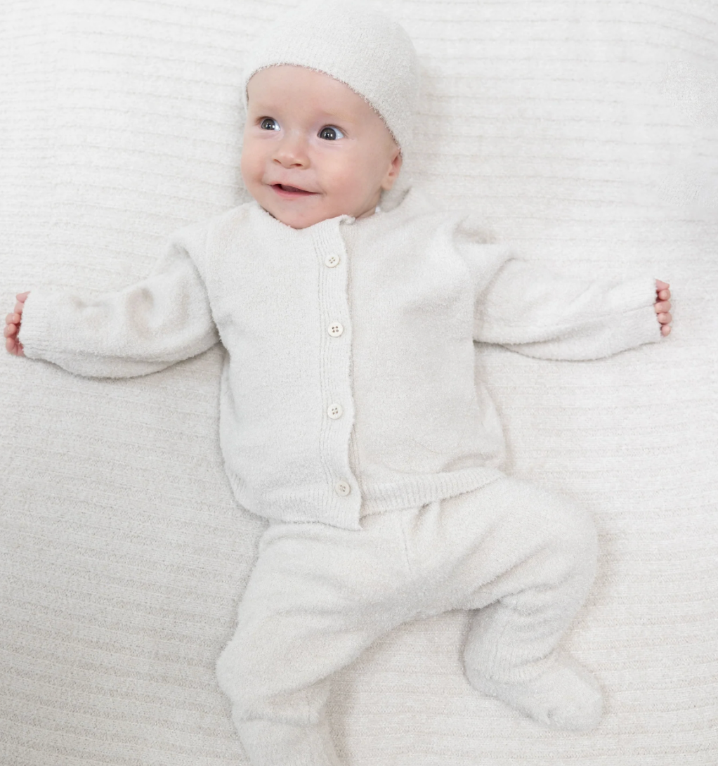 Angel Dear Chenille Cardigan 4PC Set
