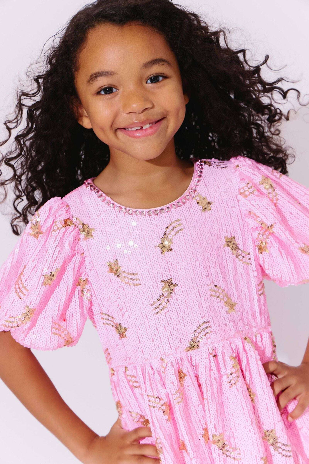 Shooting Star Sequin Gems Dress, 6 Shooting Star Sequin Gems Dress, 6