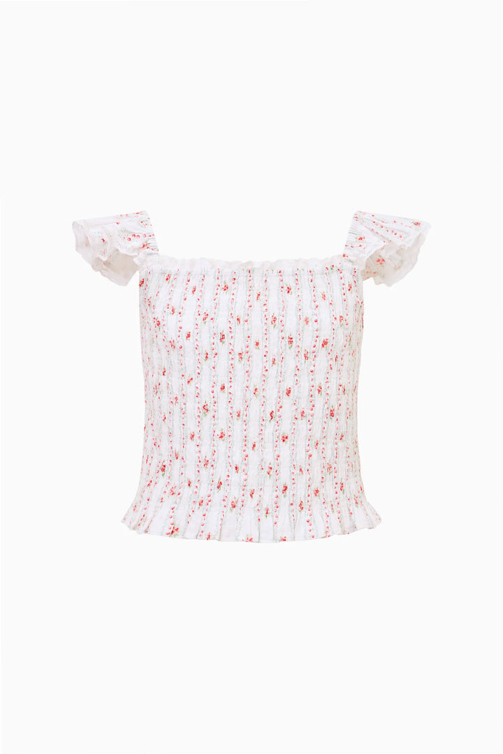 Love Shack Fancy Tween Caspia Top