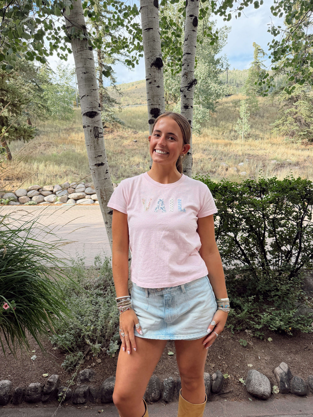 KatieJNYC Vail Loose Tee Skipper & Scout 