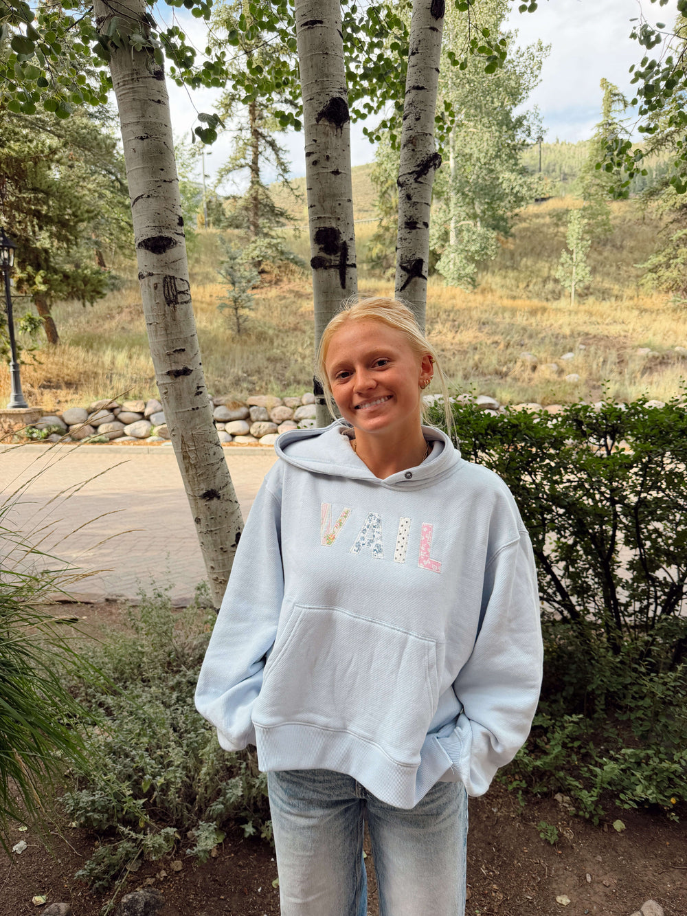 KatieJNYC Vail Patch Hoodie Skipper & Scout 