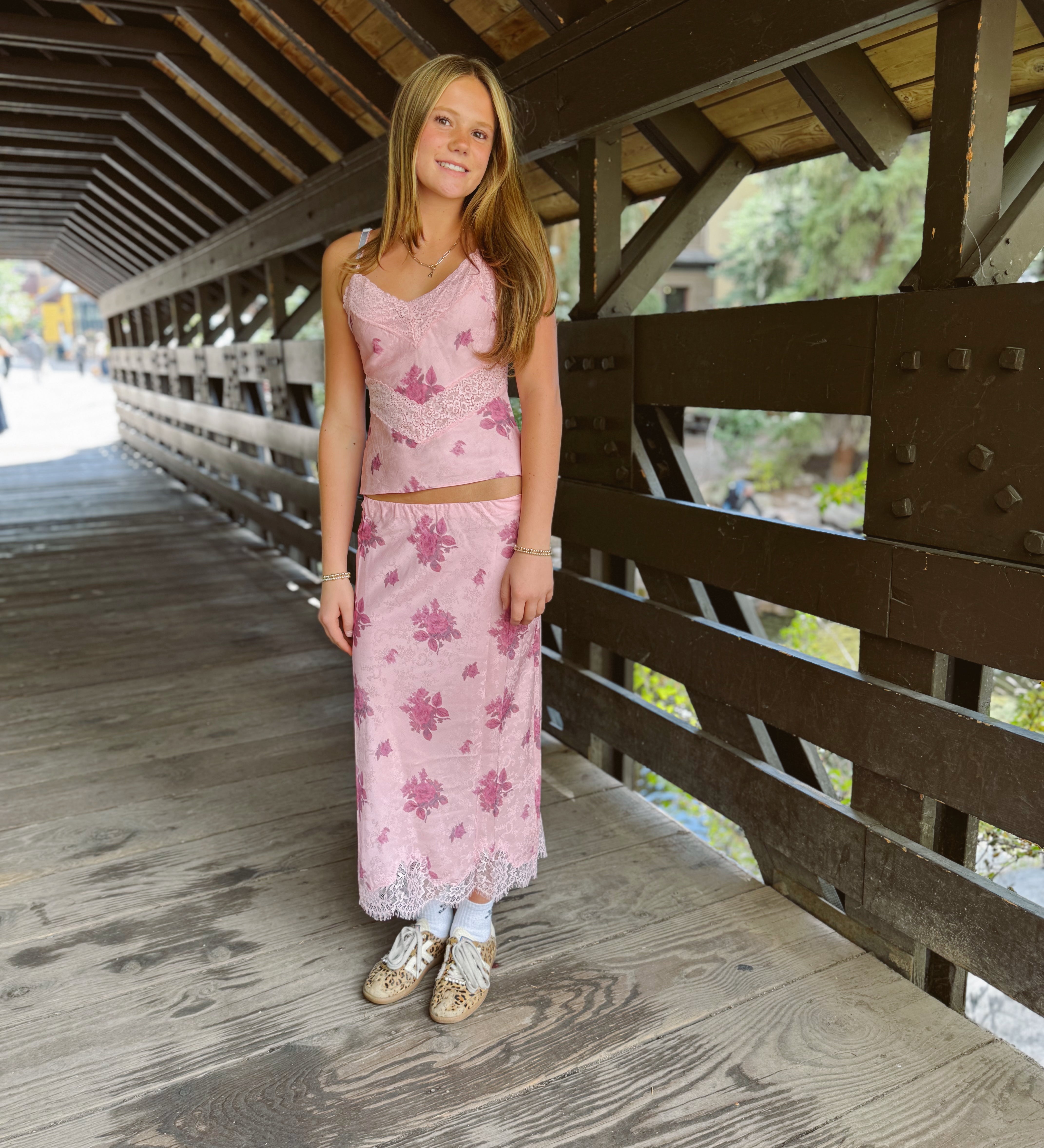 Love Shack Fancy Malina Skirt