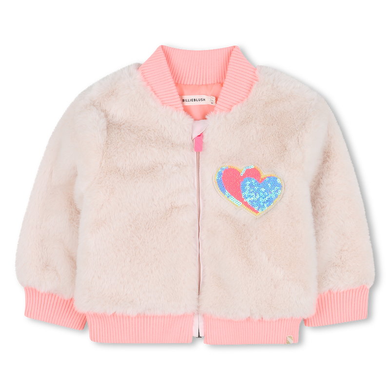 Billieblush Infant Faux Shearling Coat Skipper & Scout 