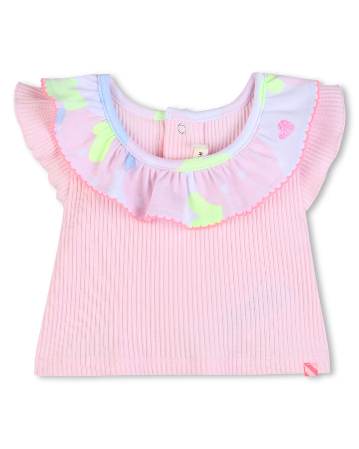 Billieblush Newborn SS Tee/Short Set