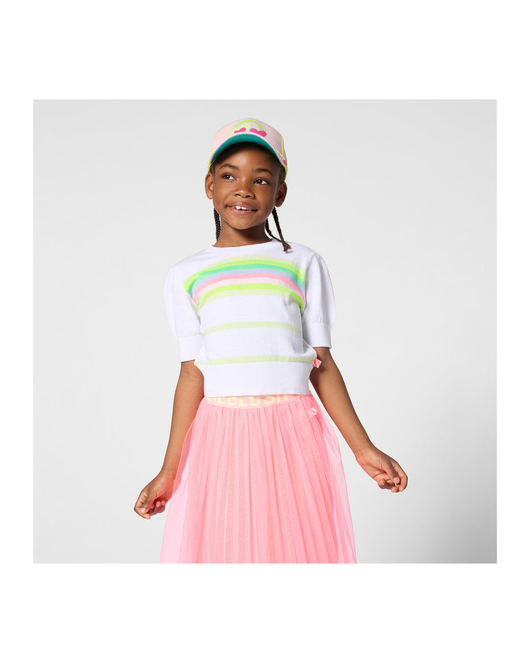 Billieblush Floral Mesh Skirt