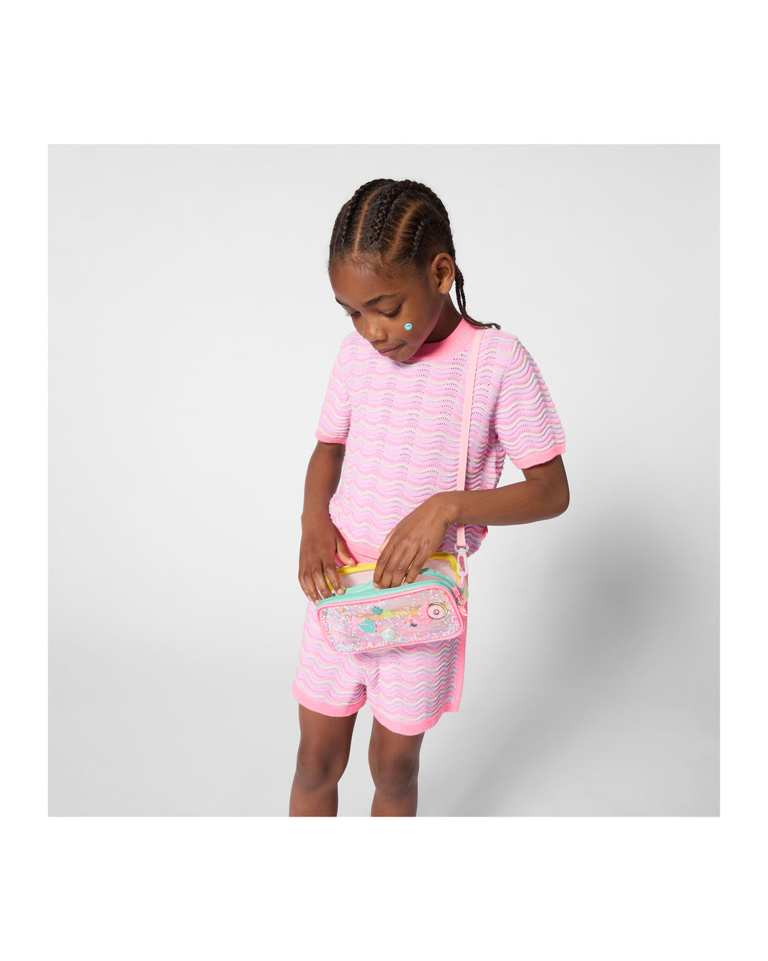 Billieblush Crochet SS Tee/Short SET