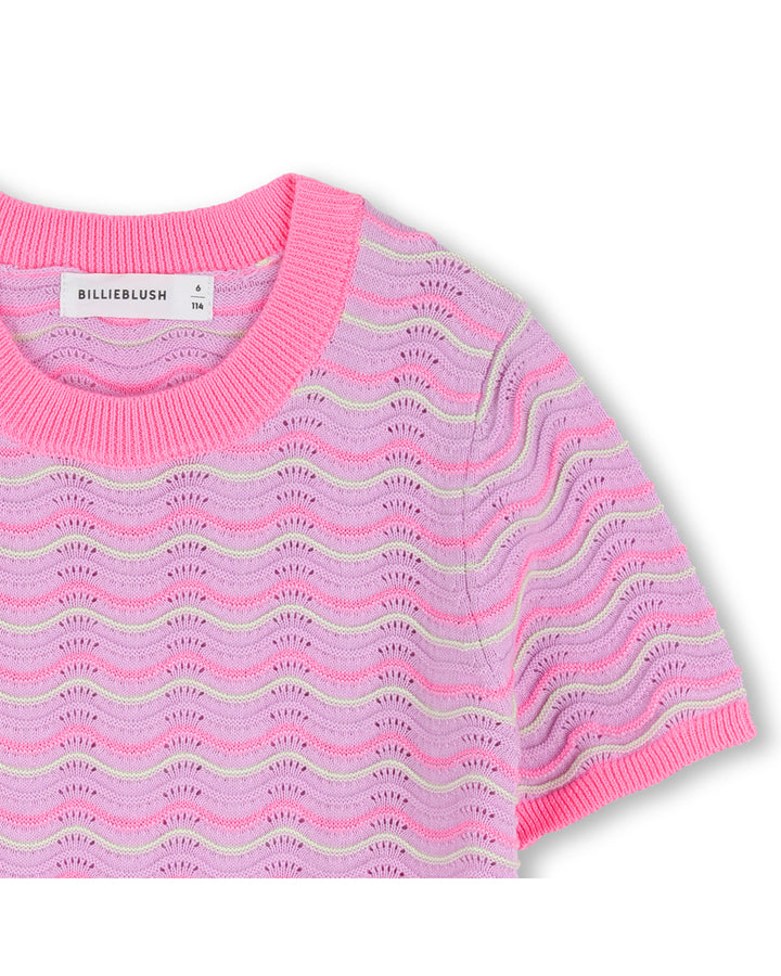 Billieblush Crochet SS Tee/Short SET