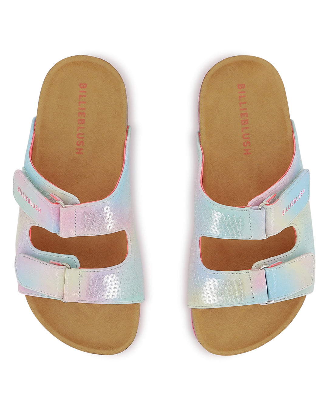 Billieblush Sparkly Two Strap Slides