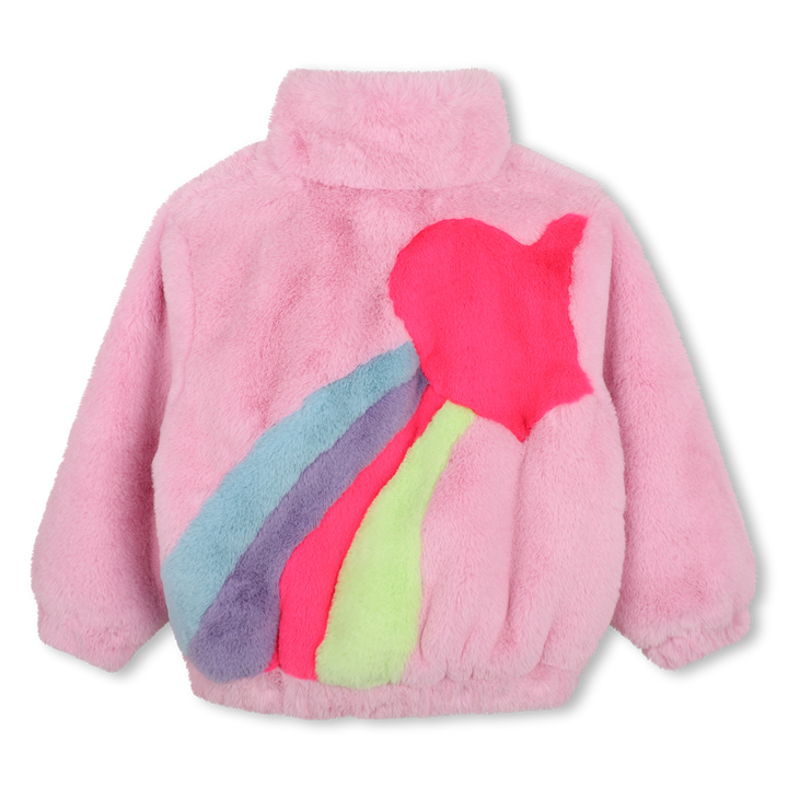 Billieblush Girls Faux Fur Coat