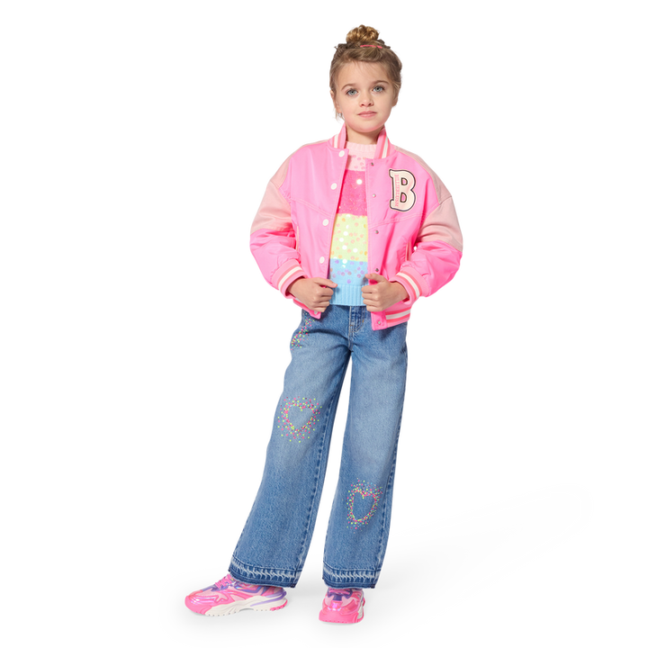 Billieblush Girls Striped Sweater