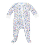 Skipper Vail Zip Baby Onesie - Mountain Multi