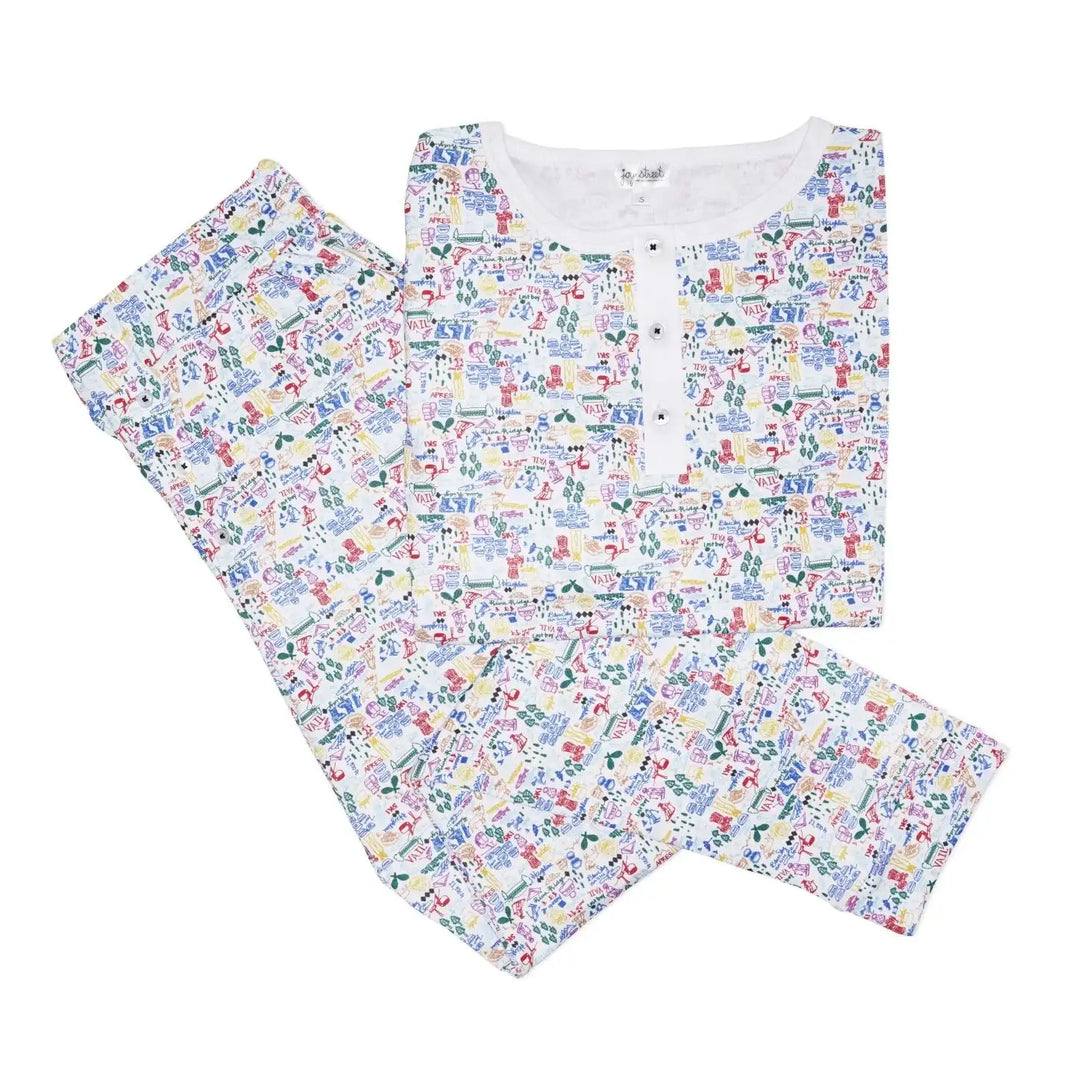 Skipper Vail Jogger Pajama Set - Mountain Multi Skipper & Scout 
