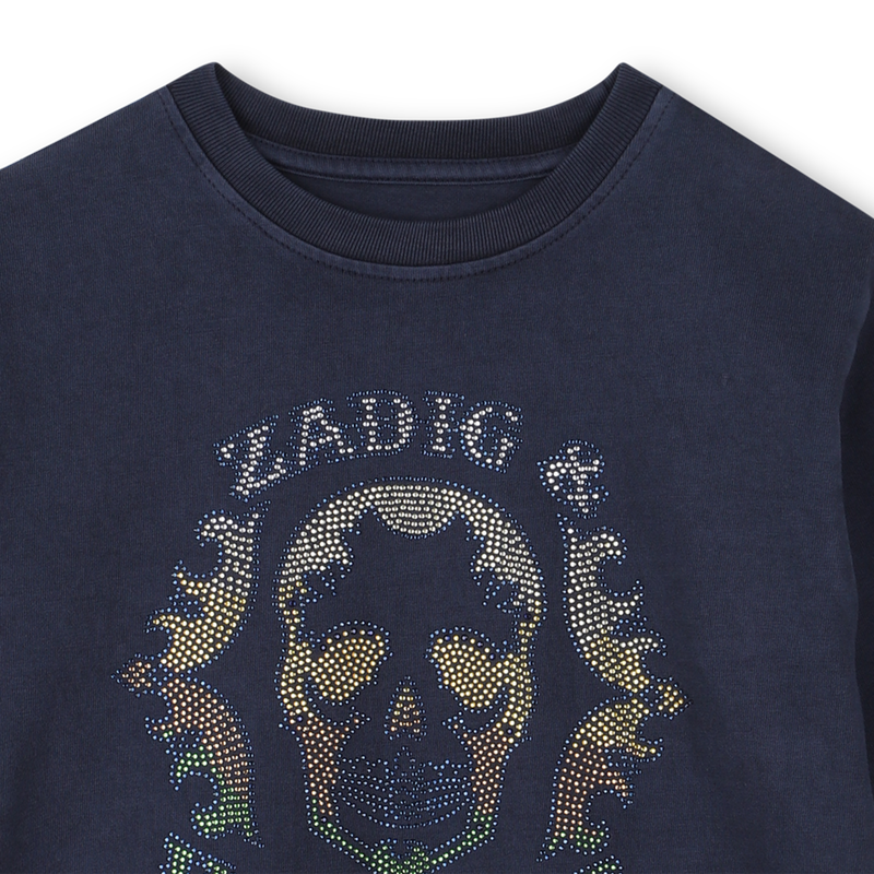 Zadig & Voltaire Skull Embellished Tee Skipper & Scout 