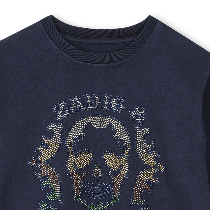 Zadig & Voltaire Skull Embellished Tee Skipper & Scout 