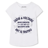 Zadig & Voltaire Art is Truth Logo Tee