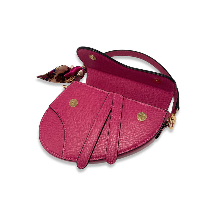 Doe a Dear Saddle Purse w/ Scarf