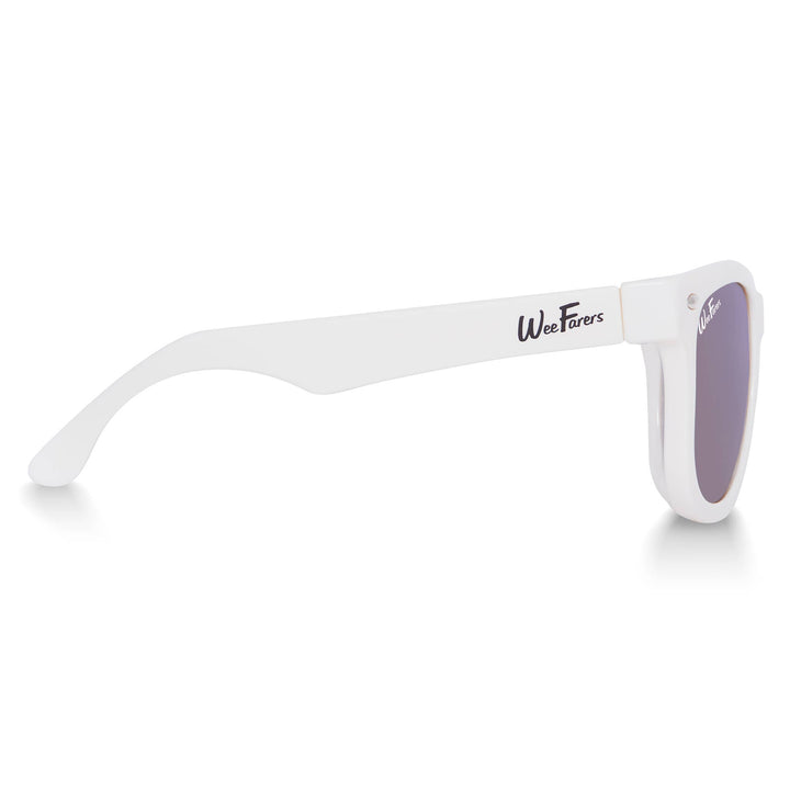 Polarized WeeFarers - White w/ Purple