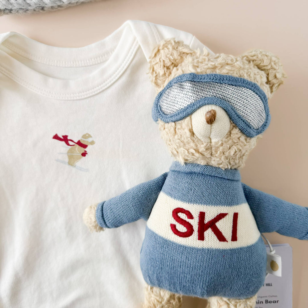 The Blueberry Hill Plush Ski Bear