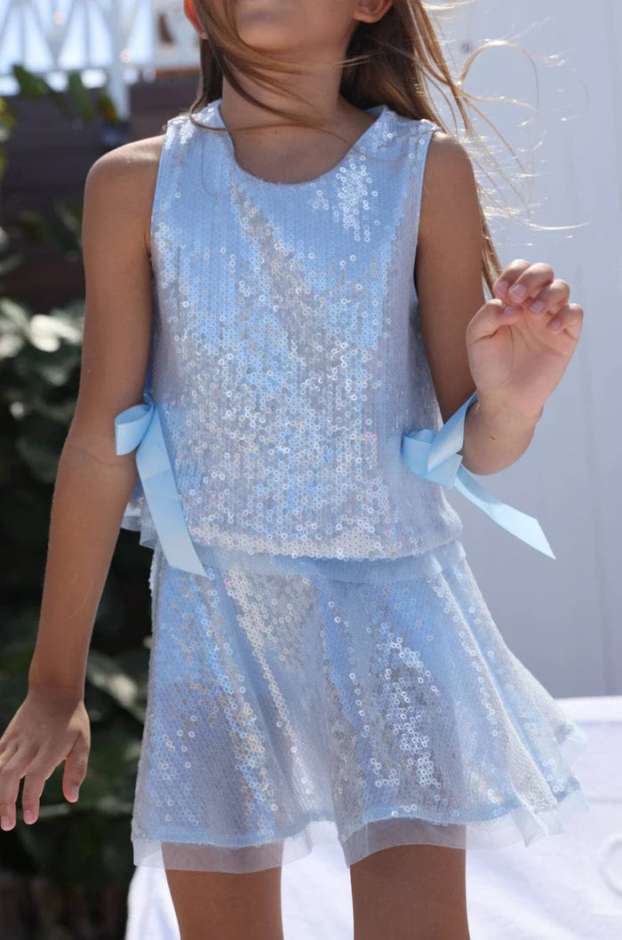 Lola & the Boys Sequin Bow Set