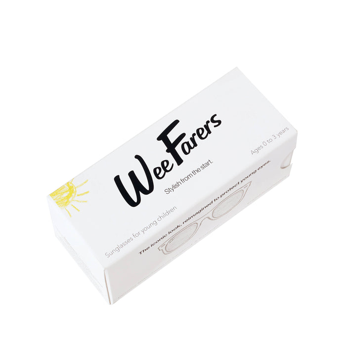Polarized WeeFarers - White w/ Purple