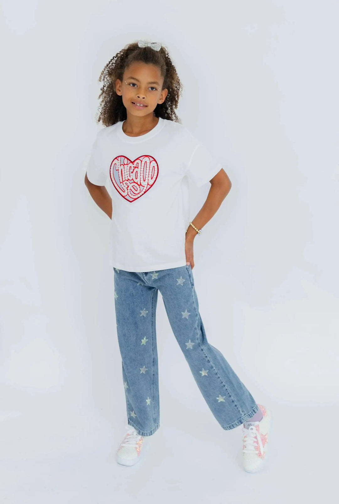 Lola & The Boys Crystal Stars Jeans Skipper & Scout 