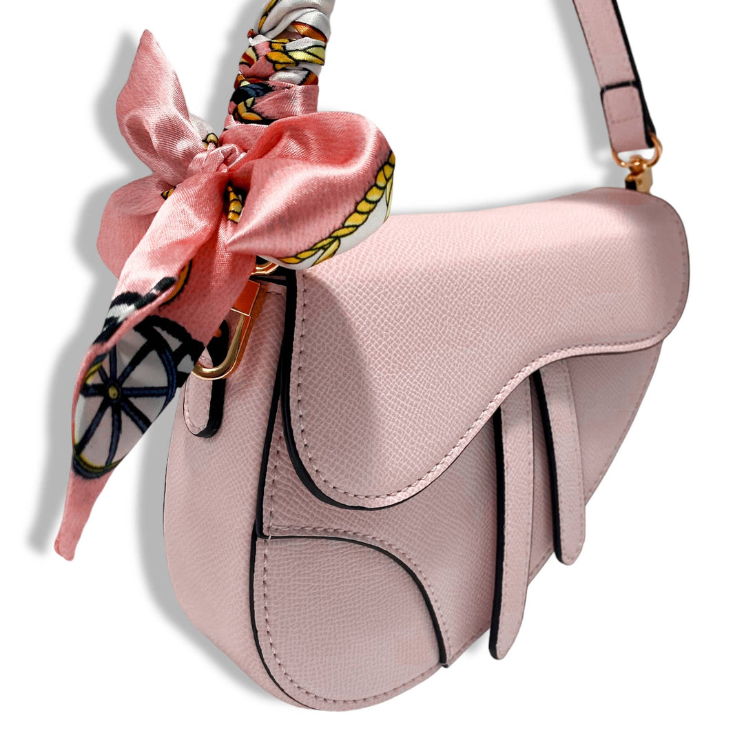 Doe a Dear Saddle Purse w/ Scarf
