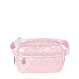 OMG Quilted Heart Stitch Fanny Pack