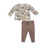 Angel Dear Safari Sketchbook - Sweatshirt + Jogger