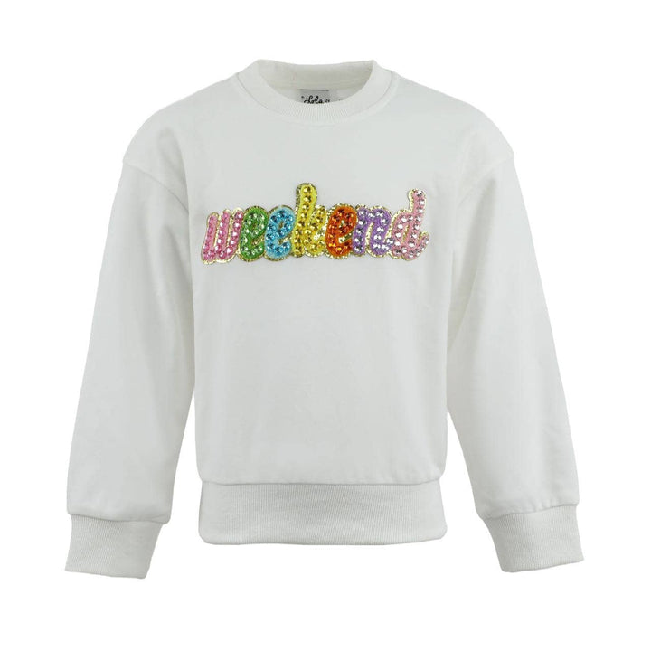 Lola & the Boys Crystal Weekend Sweatshirt Skipper & Scout 