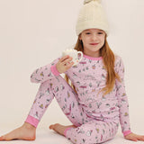 Noomie Apres Ski PJ Set -pink