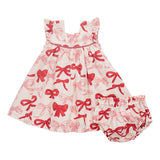 Pink Chicken Camelia Dress Set