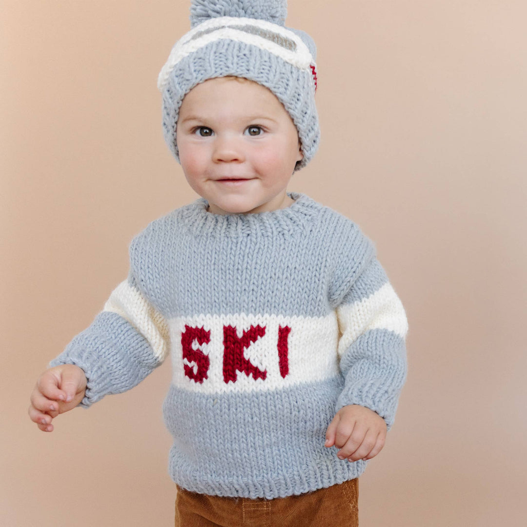 The Blueberry Hill Ski Goggles Beanie Bowie Grey