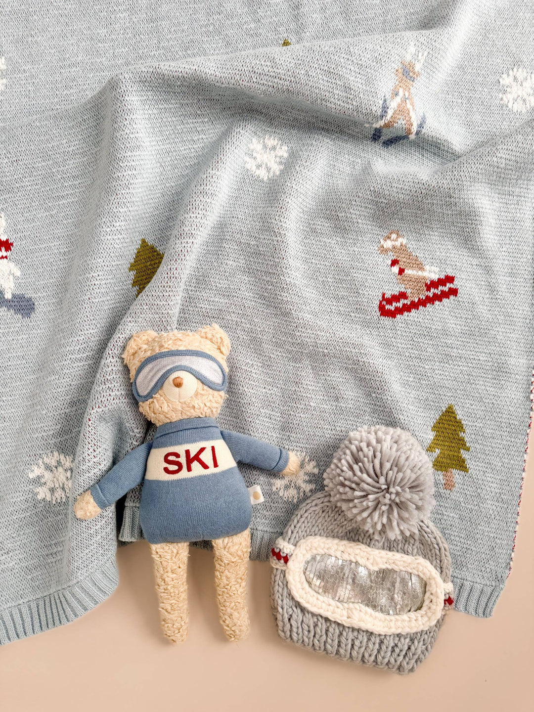 The Blueberry Hill Plush Ski Bear