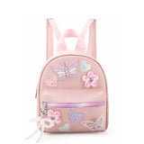 OMG Butterfly Heart Daisy Patched Mini Backpack