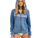 Aviator Nation 5 Stripe Stitch Hoodie