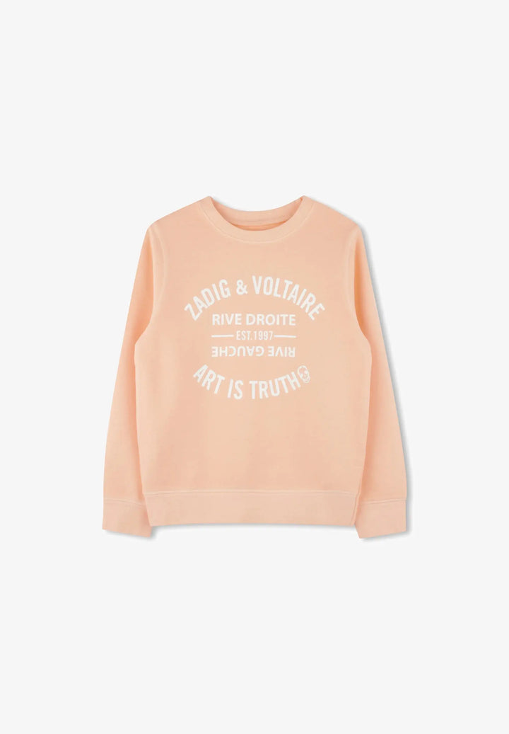 Zadig & Voltaire Slogan Print Sweatshirt Skipper & Scout 