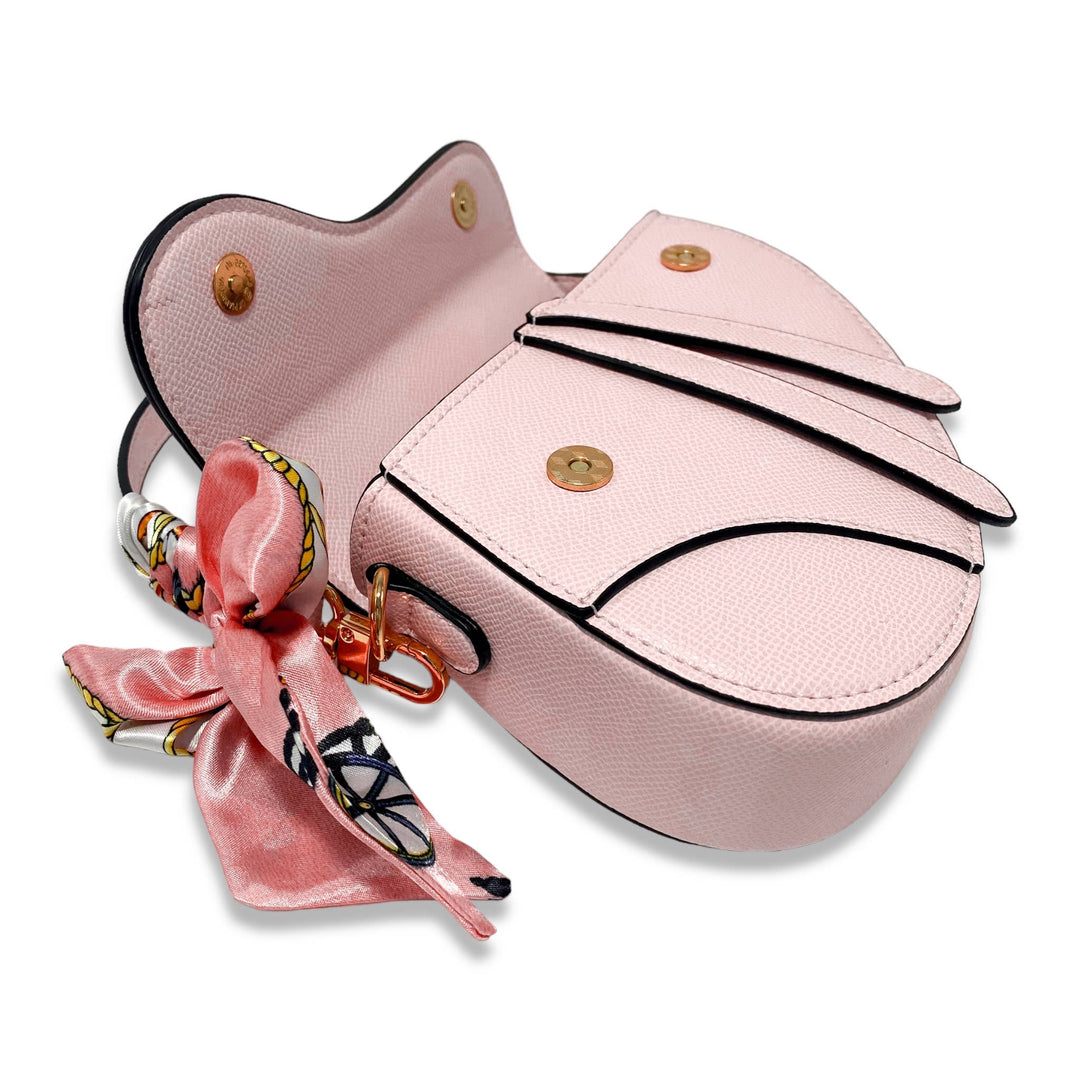 Doe a Dear Saddle Purse w/ Scarf