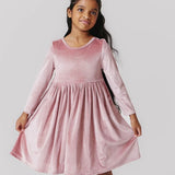 Pink Chicken Velour Steph Dress