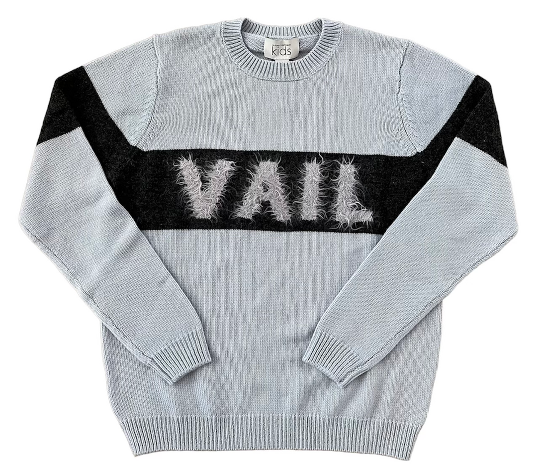 Autumn Cashmere Vail Stripe Crew Skipper & Scout 